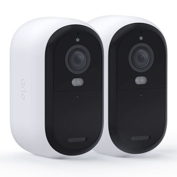 Övervakningskamera - ARLO - Essential2 2K - Färgnattseende - 6 månaders batteritid - 2-pack