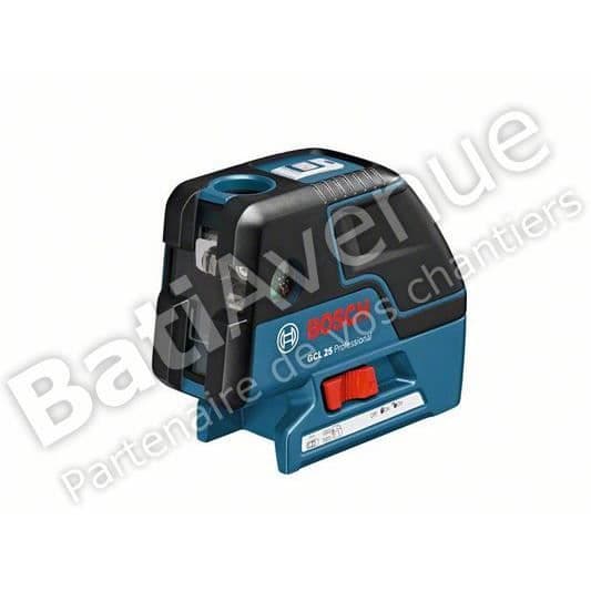 Lasernivå - BOSCH TOOLS - GCL 25 Professional - 2 mm noggrannhet - Sladdlös - Ergonomisk
