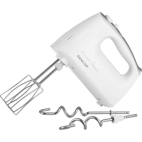 Handmixer med roterande skål - SENCOR - SHM6206SS - 500W - Silver