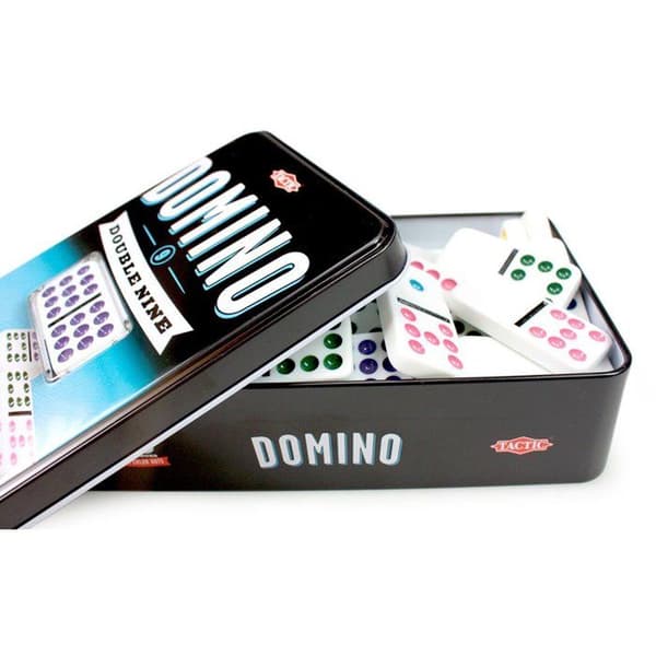 DOMINO Dubbel 9 - Brädspel - TACTIC - Från 7 år