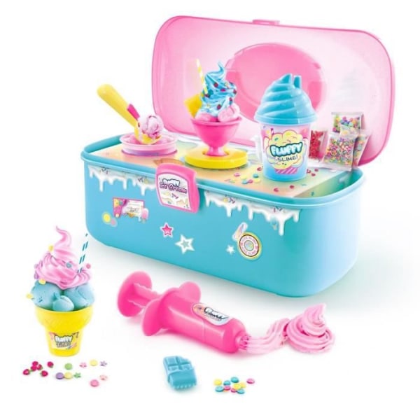 Canal Toys- Slime Fluffy Case - Gör din DIY Fluffy Slime och förvara dina shakers i din fåfänga - från 6 år - SSC206