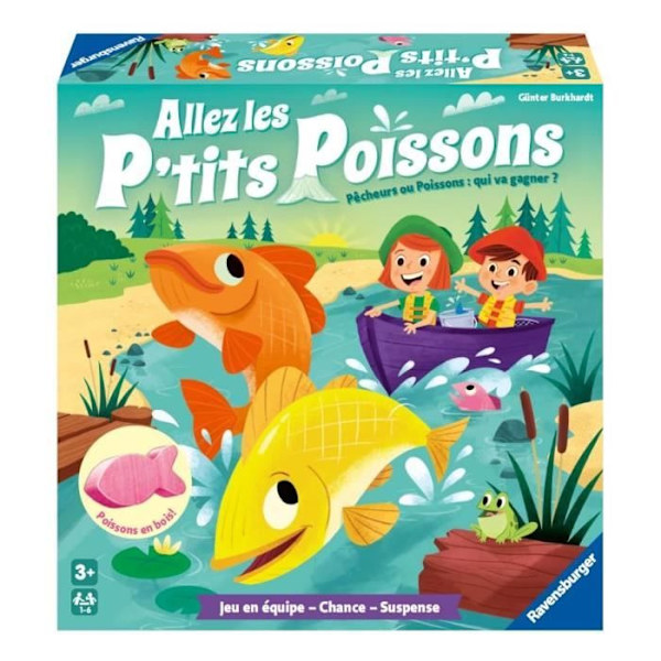 Kom igen, lilla fisk - Barnspel - 00020991 - 3 åringar.