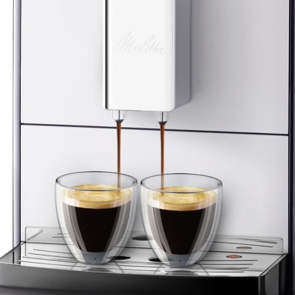 Melitta Solo Silver E950-103 Automatisk kaffe- och espressomaskin med bönakvarn