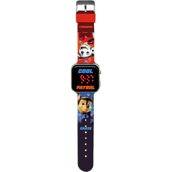 Paw Patrol LED-klocka - BARNKÖRING - PW20003