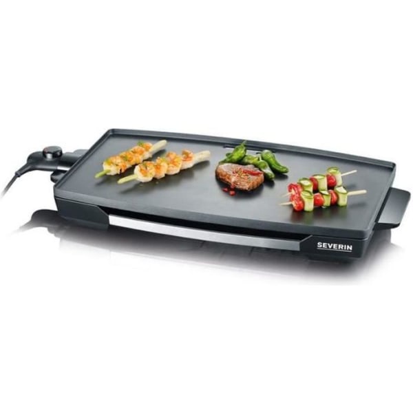 SEVERIN - Plancha Teppanyaki KG 2397 - 35 x 60 cm - 2200W Svart