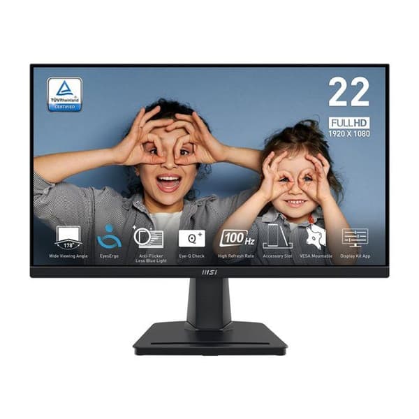 PC-skärm - MSI - 21.45 - FHD - 100Hz - VA-panel - 1ms - MP225V
