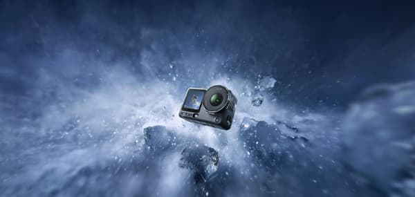 Actionkamera - DJI - Osmo Action 6 Adventure Combo - 1/1.1" sensor - 4 timmars batteritid - 50 GB lagring - Vattentät - Tillbehör ingår