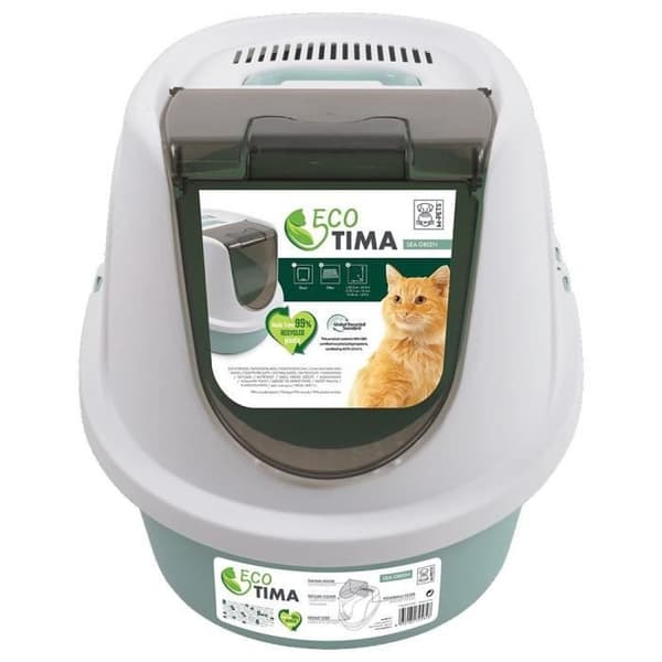 Toaletthus - Mpets - ECO TIMA - M - Vattengrönt