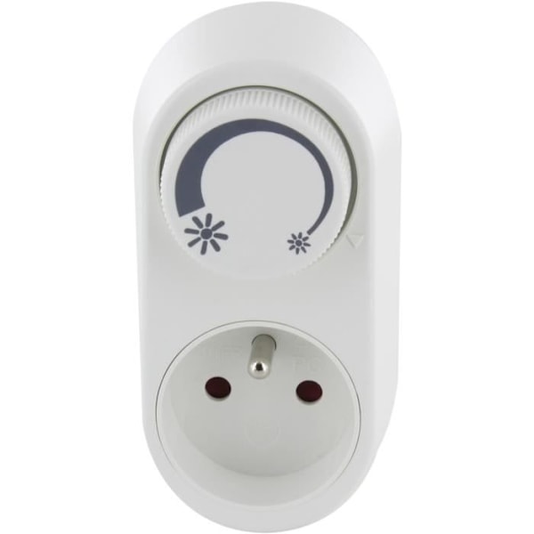 Chacon dimmer - 54041 - Dimmer uttag - Vit