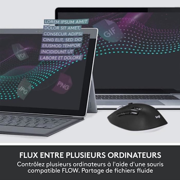 Logitech PERFORMANCE MK850 Trådlöst tangentbord och musuppsättning
