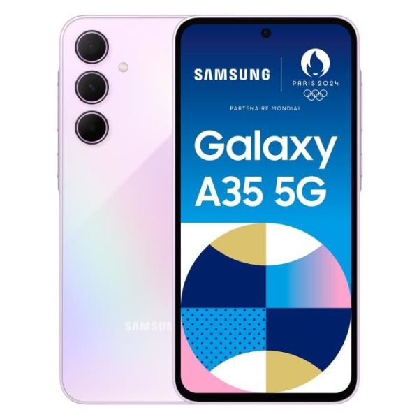 SAMSUNG Galaxy A35 5G Smartphone 128GB lila