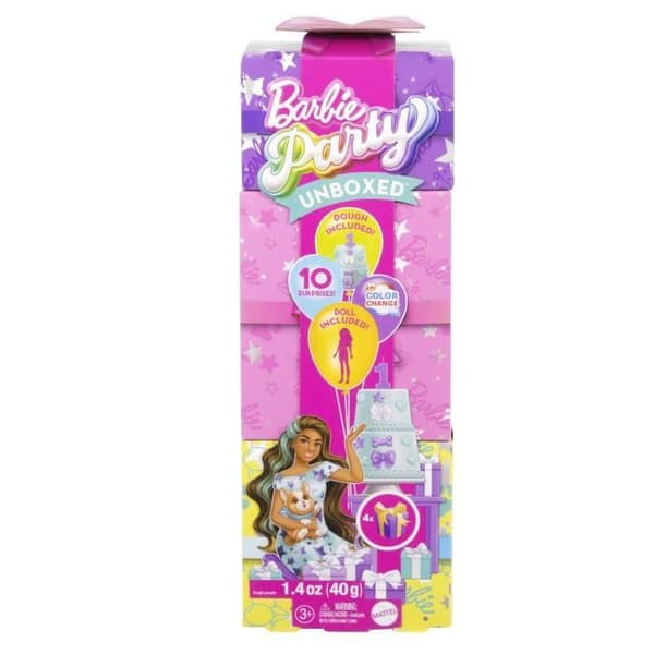 BARBIE Party unboxed blå hund - JFG72