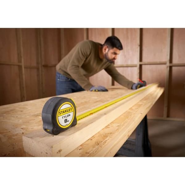 STANLEY Måttband 8m x 25mm i Tylon