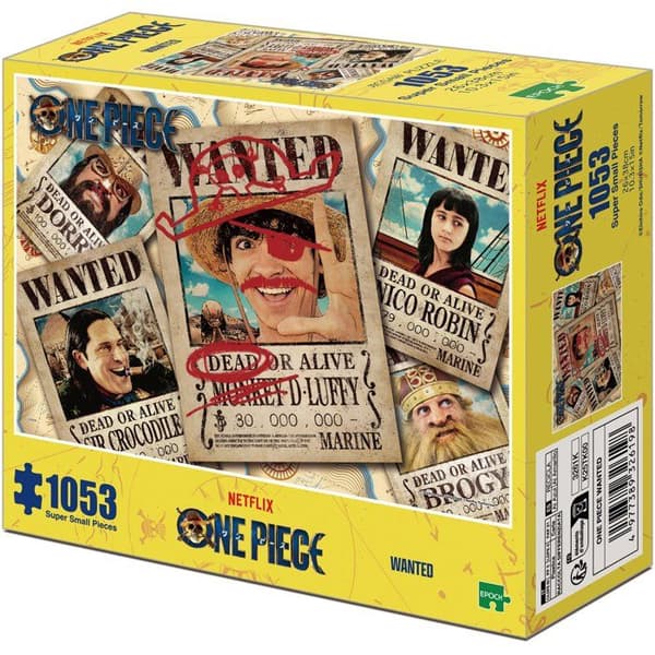 Pussel One Piece Wanted 1053 supersmå bitar - EPOCH Pussel - 3261K