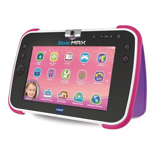 VTECH - Storio Max XL 2.0 7 konsolrosa - 7 tums pedagogisk surfplatta