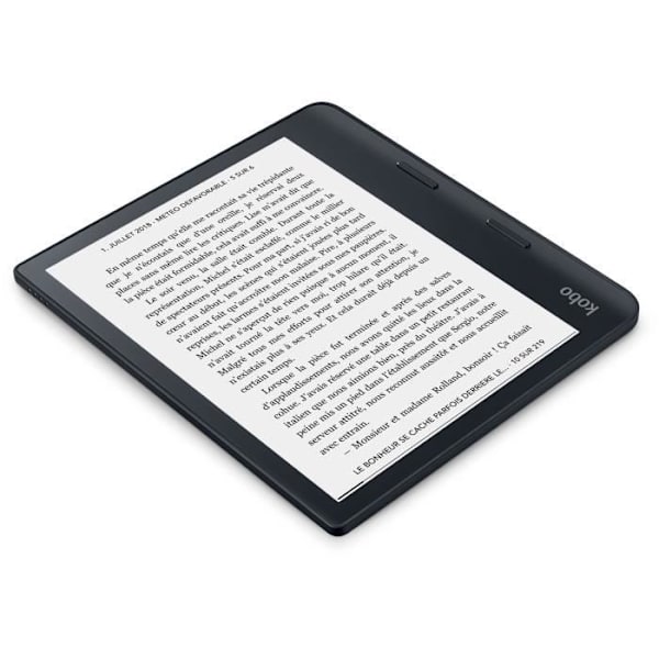 KOBO Sage e-läsare - 8 - 300ppp - Comfortlight PRO - Vattentät - Bluetooth - Dropbox - 32Go