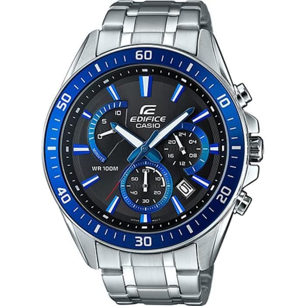 CASIO Herrbyggnad EFR-552D-1A2VUEF kvartsklocka