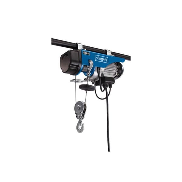 Elhiss - Scheppach - HRS250 - Kapacitet 125/250 kg - Lyfthöjd 12/6 m