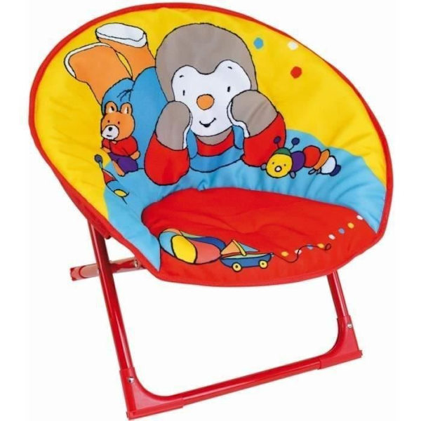 FUN HOUSE T'CHOUPI Moon sits - Fällbar - H.47 x B.54 x D.42 cm - För barn