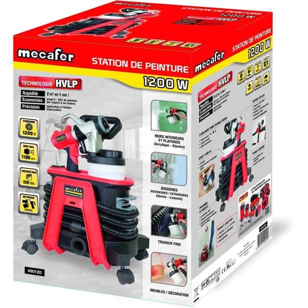 Mecafer HVS 1200 HVLP elektrisk färgpistol
