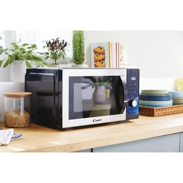CMCA29EDLB Kombinationsmikrovågsugn 29L MO: 1000W - Grill: 1000W - Kavitet i rostfritt stål - Digital UI Lågtemperaturfunktion
