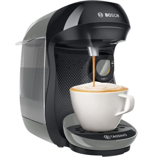 BOSCH kaffemaskin för flera drycker - TAS1009 - Tassimo T10 HAPPY - Grå