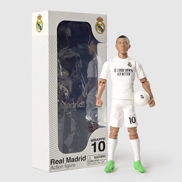 Ledad figur - Real Madrid - MEGABLEU - Mbappé - 20 cm