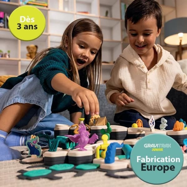GraviTrax JUNIOR Start and Run expansionsset - Marmorkretsar - 3 åringar - 27531 - Ravensburger