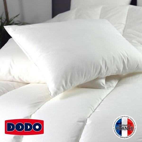 DODO Set med 2 mellanstora kuddar - DET OMISSBARTA - 50 x 70 cm - Vit