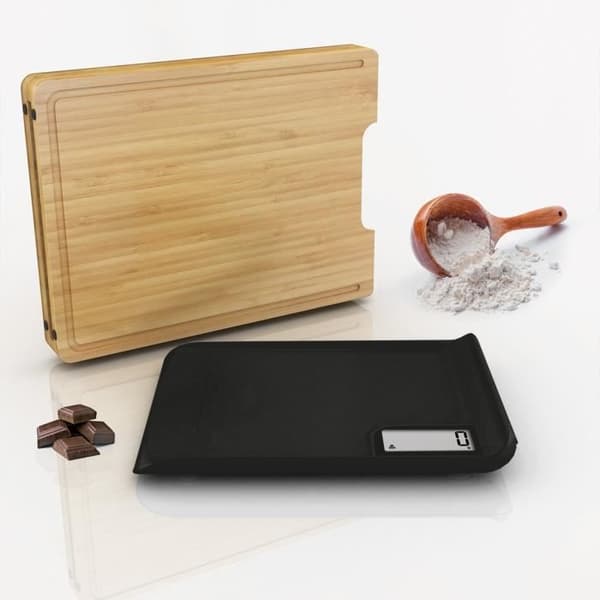 LITTLE BALANCE - Balance Chef 5kg / 1g Trio cut väga pour bambu USB