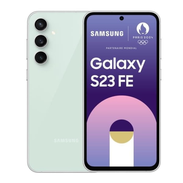 SAMSUNG Galaxy S23 FE Smartphone 256GB Vattengrön