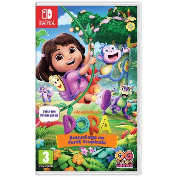 Dora: Rainforest Rescue - Nintendo Switch-spel