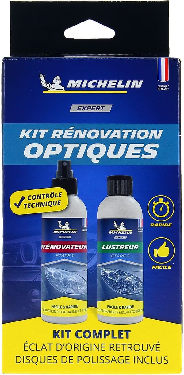 MICHELIN Expert Kit för optisk strålkastarrenovering