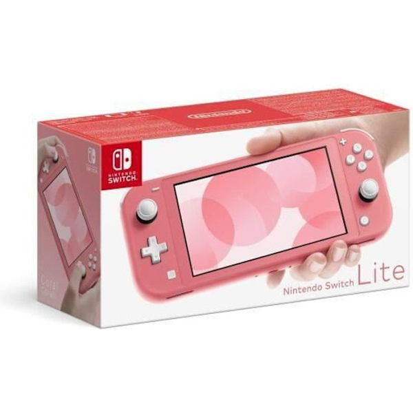 Nintendo Switch Lite Console Coral Korall