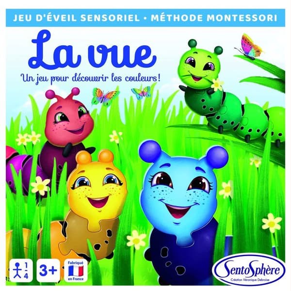 Sensoriskt spel - SENTOSPHERE - Syn - Samarbetsförmåga - Observation och reflexer - Från 3 år