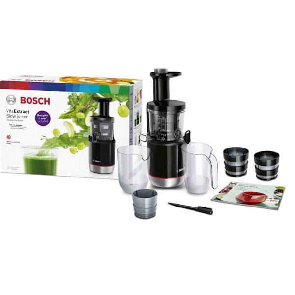 BOSCH VITA EXTRACT MESM731M Juice extractor - Svart / rostfritt stål