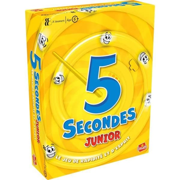 Secondes junior - Roligt och snabbt spel - GOLIATH - Från 6 år