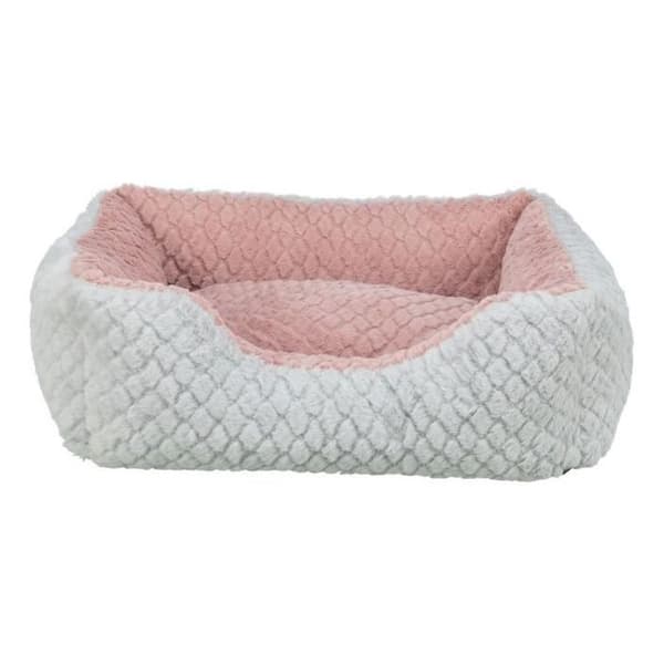Hundkorg - TRIXIE - KALINE MIO - 50 x 40 cm - Grå / Dusty rose