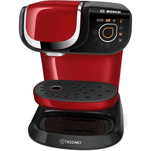 Kaffemaskin - BOSCH - Tassimo MY WAY TAS6503 - Röd