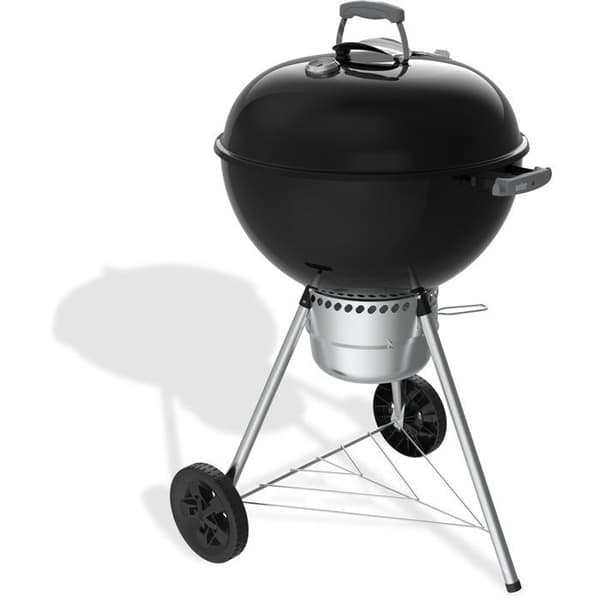 Weber Original Kettle E-5730 Kolgrill - 57 cm diameter - Inbyggd termometer - Ventilationsventil - 9 kuvert - Svart