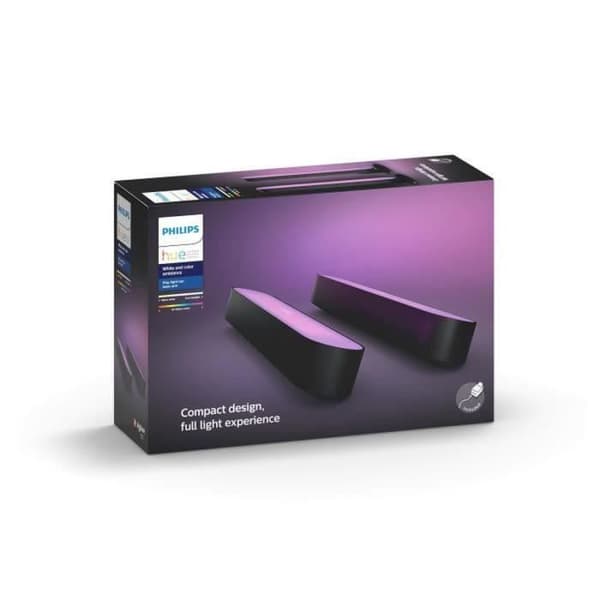 PHILIPS Hue Play Pack x2 - Svart