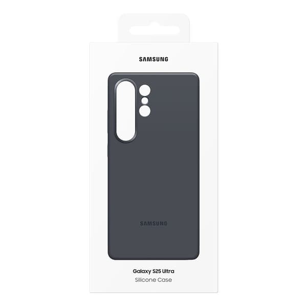 Galaxy S25 Ultra svart silikonskal