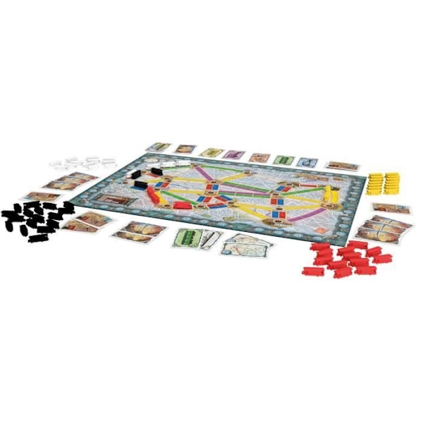 Rail Adventurers Paris - Asmodee - från 8 år och uppåt