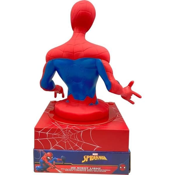 Spiderman 3D-figur väckarklocka - BARN LICENSERING - SPD3621