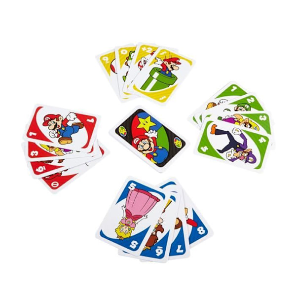 Uno - Uno Super Mario Bros - Kortspel - 7 år