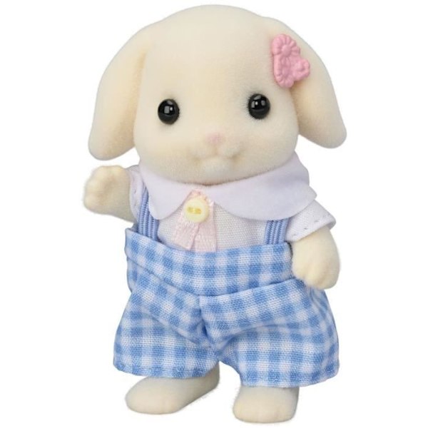 Docka - SYLVANISKA FAMILJER - Bror och syster Rabbit Aries - Trädgårdsskötsel - Ledad - Flerfärgad