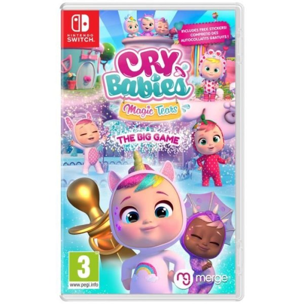 Cry Babies Magic Tears The Big Game - Nintendo Switch-spel