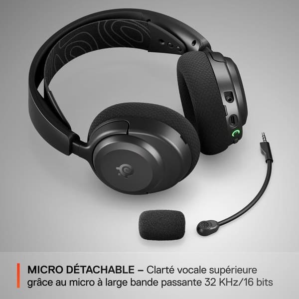 Trådlöst spelheadset - STEELSERIES - Arctis Nova 3P Wireless - För Playstation - Svart