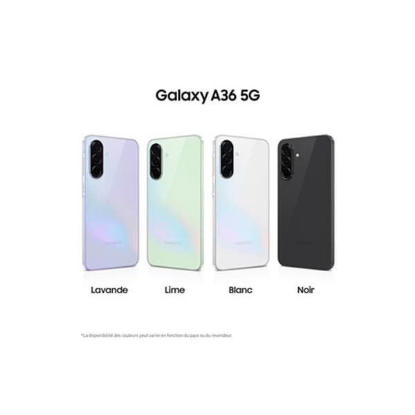 Smartphone Samsung Galaxy A36 6.7 5G Nano SIM 128 GB Vit