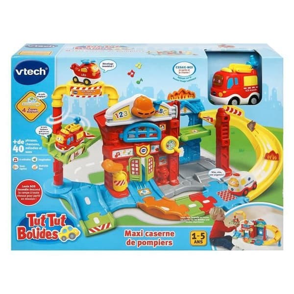 VTECH TUT TUT Bolides - Maxi Fire Station (+ Louis, Sos Incendie)